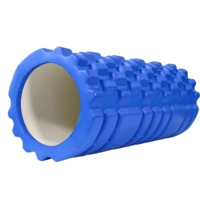 Abbildung von Mobiclinic® fitness, Faszienrolle, Fitroller, Schaumstoff und eva, 14x33 cm, Pilates, Yoga, Dehnübungen, Tragbar, Multifunktional, Für den gesamten körper, Massageroller, 3 intensitätsstufen