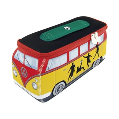 Abbildung von VW Collection by Brisa Bulli BUS 3D Universaltasche Kosmetiktasche, Größe: One Size, Gelb