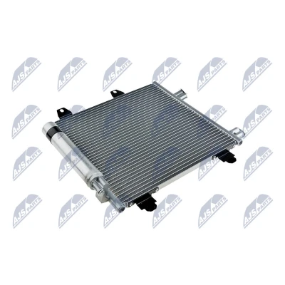 Abbildung von NTY CCS CT 017 Klimakondensator mit Trockner Aluminium 386 R 134a TOYOTA: Aygo, CITROËN: C1 I