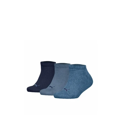 Abbildung von PUMA Unisex Kids 194010001 Sneaker Sock, Black, 23/26 (3er Pack)
