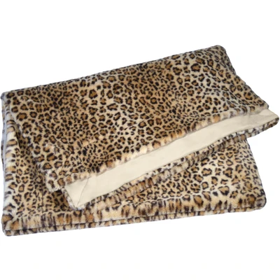 Abbildung von MESANA Wohndecke &quot;Leopard&quot;, aus hochwertigem Fellimitat
