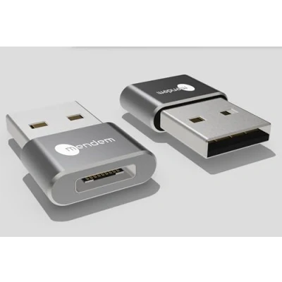 Abbildung von USB C auf Adapter (2 Stück), Typ Buchse zu A Stecker, kompatibel mit iPhone 16/15/14, iPad, Galaxy S24/S23, AirPods, Laptops, Carplay, und mehr (Grau)