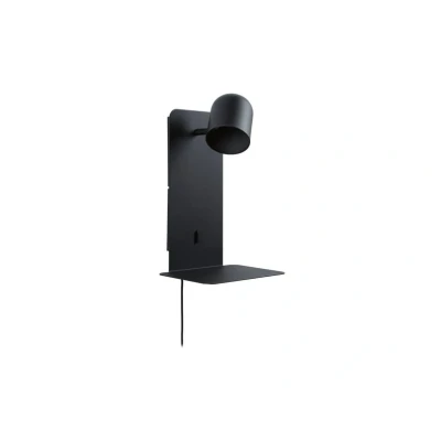Abbildung von Paulmann 710.99 Wandleuchte Malena GU10 230V max. 5W Schwarz matt