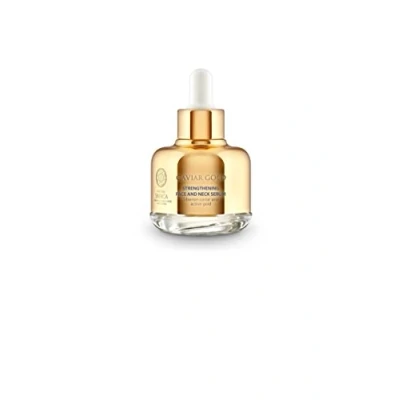 Abbildung von Natura Siberica Caviar Gold Strengthening Face And Neck Serum do twarzy i szyi wzmacniające 30 ml