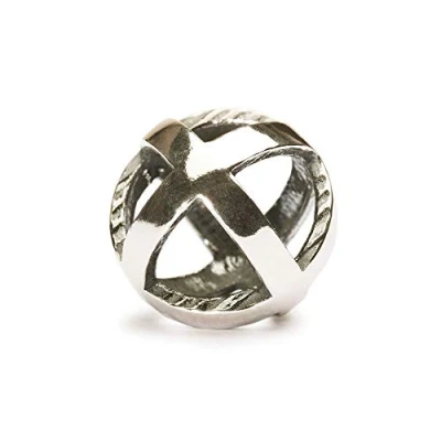 Abbildung von TrollBeads Damen Bead Bleib Positiv 925 Sterling Silber TAGBE 10019