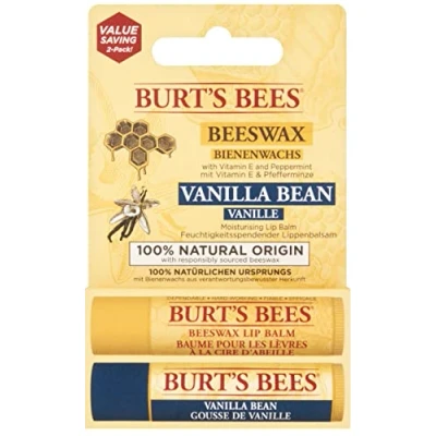 Abbildung von Burt&#039;s Bees Lippenbalsame, Hervorragendes Preis Leistungs Verhältnis mit dem Doppelpack bestehend aus zwei der beliebsten, 100% natürlichen, 4.25 g (2er Pack)