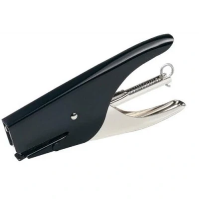 Abbildung von Rapid 10538705 Heftzange S51, Metall, 12 Blatt, vernickelt, schwarz