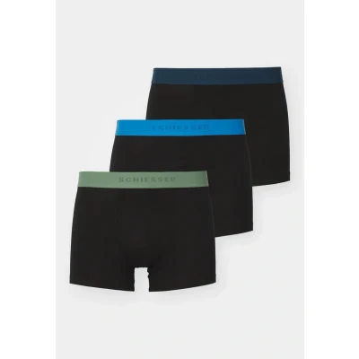 Abbildung von Schiesser 3 PACK Panties, Herren, Größe: Medium, Dark green/blue/black