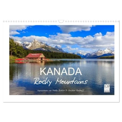 Abbildung von KANADA Rocky Mountains (Wandkalender 2025 DIN A3 quer), CALVENDO Monatskalender