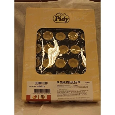 Abbildung von Pidy Gourmet Mini Sablés 90 Stck. (Mini Buttergebäck Schälchen)