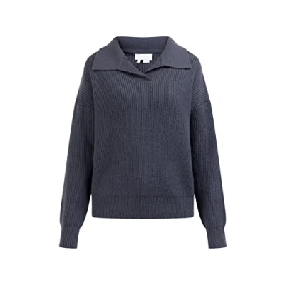 Abbildung von CARNEA Women&#039;s Strick Pullover, Graublau, XL/XXL