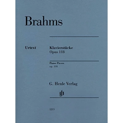Abbildung von Klavierstücke op. 118: Instrumentation: Piano solo (G. Henle Urtext Ausgabe)