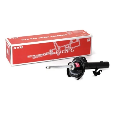 Abbildung von KYB Excel G 334840 Stoßdämpfer Vorderachse rechts Gasdruck Zweirohr Federbein, Dämpfer mit Zuganschlagfeder oben Stift FORD: Focus C Max
