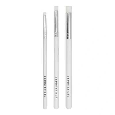 Abbildung von Spellbinders Mini Blending Brush Set aus der Card Shoppe Essentials Collection, Weiß, ONE