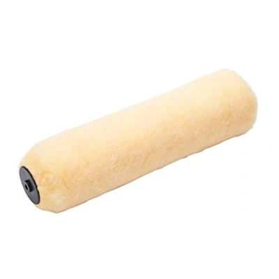 Abbildung von ProDec Contractor 300 mm pro. langflorige Polyester Doppelarm Farbrolle hoher Dichte im Handwerk, schnelle Abdeckung mit Dispersionsfarben und Mauerwerkfarben an Innen /Außenwänden Decken