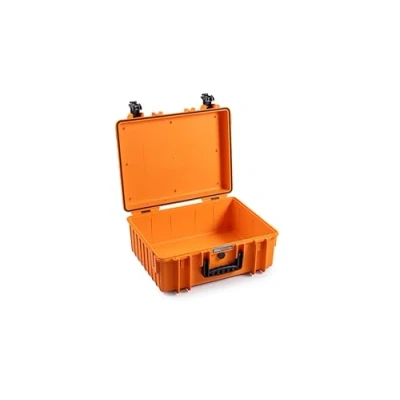 Abbildung von B&amp;W Transportkoffer Outdoor Typ 6000 Orange wasserdicht nach IP67 Zertifizierung, staubdicht, bruchsicher und unverwüstlich