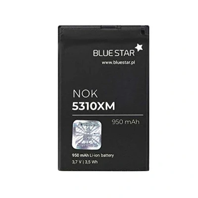 Abbildung von Bluestar Akku Ersatz kompatibel mit Nokia 2720 fold / 6600 950 mAh Li lon Austausch Batterie Accu BL 4CT
