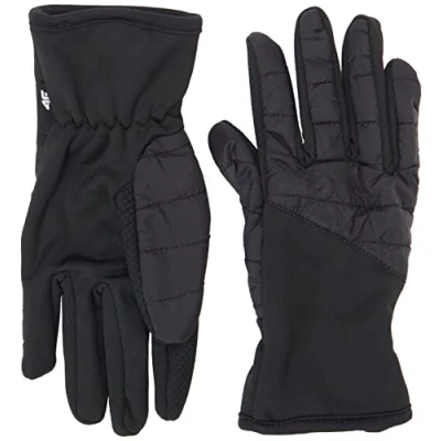 Abbildung von 4F Unisex Gloves REU006 Jeans, DEEP Black, L