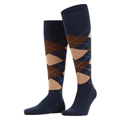Abbildung von Burlington Edinburgh Kniestrümpfe, Herren, Größe: 40/46, Navy