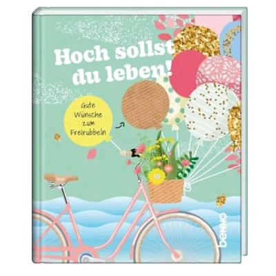 Abbildung von Hoch sollst du leben!: Gute Wünsche zum Freirubbeln
