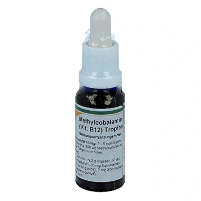 Abbildung von Methylcobalamin Vitamin B12 Tropfen 20 ml
