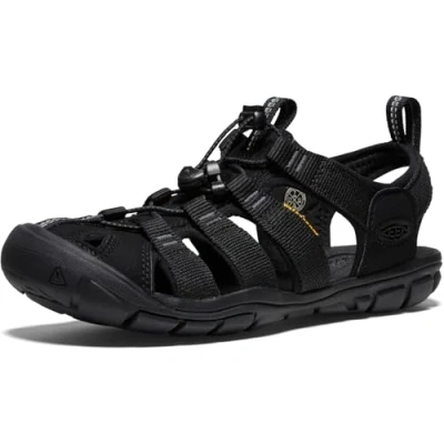 Abbildung von Keen Clearwater CNX Trekkingsandale, Damen, Größe: 37.5, Black Schuhe
