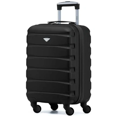 Abbildung von Flight Knight Leichte 4 Rad abs hartschalenkoffer Handgepack, Zugelassen Fur Uber 35 Fluggesellschaften, Einschließlich Easyjet, Maximale Große KLM Und Air France 55x35x25cm