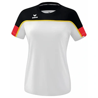 Abbildung von Erima Fussball Teamsport Change BY Sport Tshirt, Damen, Größe: 42, Weiss schwarz rot