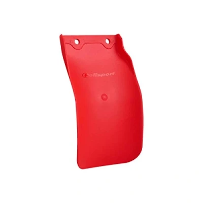 Abbildung von POLISPORT 8907300002 OEM Nachbau der Hinteren Federbein Spritzschutz aus strapazierfähigem und widerstandsfähigen kompatibel mit Motorrädern HONDA in Farbe Rot
