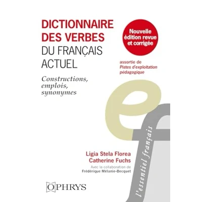 Abbildung von Dictionnaire des verbes du français actuel: Constructions, emplois, synonymes
