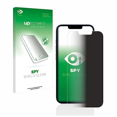 Abbildung von upscreen Anti Spy Blickschutzfolie für Apple iPhone 13 Pro Privacy Screen Displayschutz Folie [Sichtschutz, Blaulichtfilter]