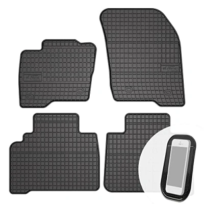 Abbildung von Gummimatten Auto Fußmatten Gummi Automatten Passgenau 4 teilig Set passend für Ford S Max 2 II ab 2015