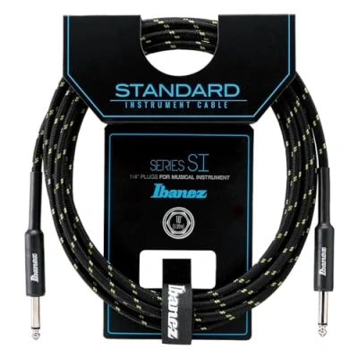 Abbildung von Ibanez SI10 BG 10 ft 2 Straight Plugs Standard Woven Instrument Cable Beige