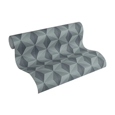 Abbildung von living walls Vliestapete &quot;Life&quot;, 3D Optik Geometrisch grafisch, Tapete
