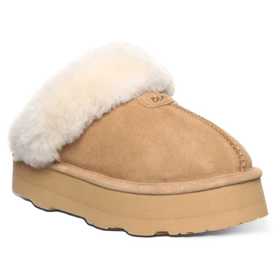 Abbildung von Bearpaw RETRO Hausschuh, Mules, Clog, Slides mit Plateausohle