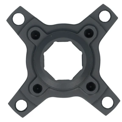 Abbildung von Kurbel Spider Miranda Für Brose Boost Motor 4 Armig Bcd 58/104 Mm Aluminium Schwarz