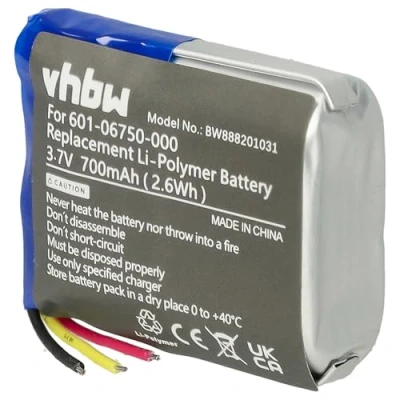 Abbildung von vhbw Akku kompatibel mit GoPro Hero 5 Session, 4 CHDHS 101, 501, HWMR1, HWPR1 Videokamera Camcorder (700mAh, 3,7V, Li Polymer)