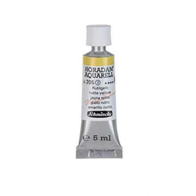 Abbildung von Schmincke HORADAM® AQUARELL feinste Künstler Aquarellfarben, Rutilgelb 5 ml