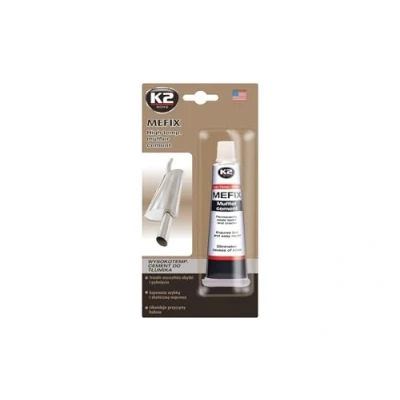 Abbildung von K2 Mefix Auspuff Zement hochtemperatur, Reparatur, Dichtmasse, Auspuffanlage, Reparatur Zement, Dichtstoff 140g