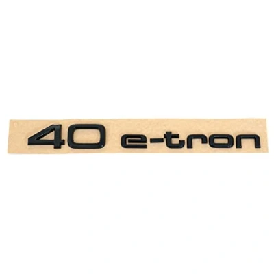 Abbildung von Audi 89A853744CT94 Schriftzug 40 e tron Aufkleber, schwarz