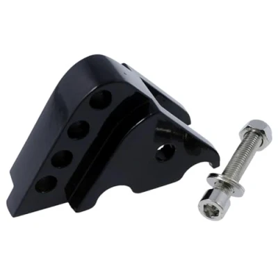 Abbildung von 2EXTREME Höherlegungssatz 30 45mm schwarz Minarelli liegend kompatibel für Aprilia Rally 50 TM 2T LC