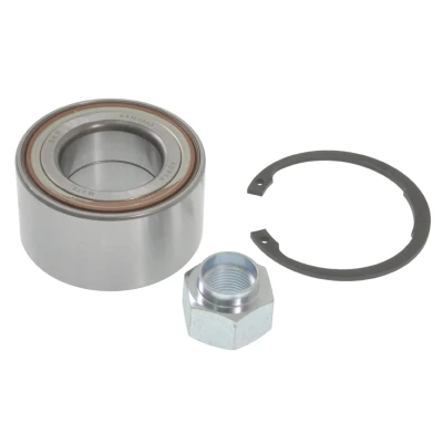 Abbildung von BLUE PRINT ADG08246 Radlagersatz Vorderachse links, rechts mit Achsmutter Sicherungsring 74 Schrägkugellager CHEVROLET: Lacetti Kombi