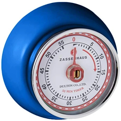 Abbildung von Zassenhaus Küchentimer Magnet &quot;Speed&quot; royalblau 072273 Eieruhr