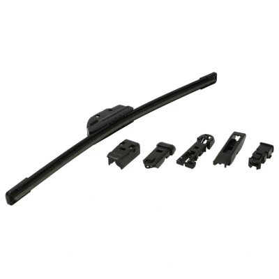 Abbildung von Scheibenwischer Hella Smartech 9XW 358 136 161 400mm vorne Flachbalkenwischblatt VOLKSWAGEN: Polo V Limousine, Sharan II, Golf Sportsvan