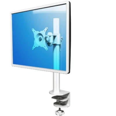 Abbildung von Dataflex 200 ViewMate Ecoline Monitorarm (Tragkraft max. 15kg, bis 61 cm (24 Zoll) Bildschirmdiagonale, VESA: MIS D 75x75/100x100mm kompatibel) weiß