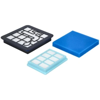 Abbildung von McFilter HEPA Filter Filterset geeignet für Philips FC8010/01, FC8010/02, FC9331/09, FC9332/09, PowerPro Compact, passgenau, wie FC8010/02