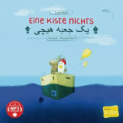 Abbildung von Eine Kiste Nichts: Kinderbuch Deutsch Persisch/Farsi mit MP3 Hörbuch zum Herunterladen