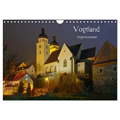 Abbildung von Vogtland Impressionen (Wandkalender 2025 DIN A4 quer), CALVENDO Monatskalender
