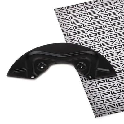 Abbildung von RIDEX 1330S0004 Ankerblech Vorderachse links, rechts, links VOLKSWAGEN: GOLF 3 Cabrio, Caddy 2 Kastenwagen, Variant