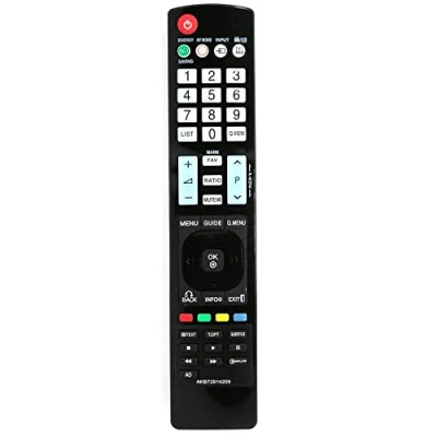 Abbildung von Ersatz TV Fernbedienung passend für LG AKB72914209 / Fernseher